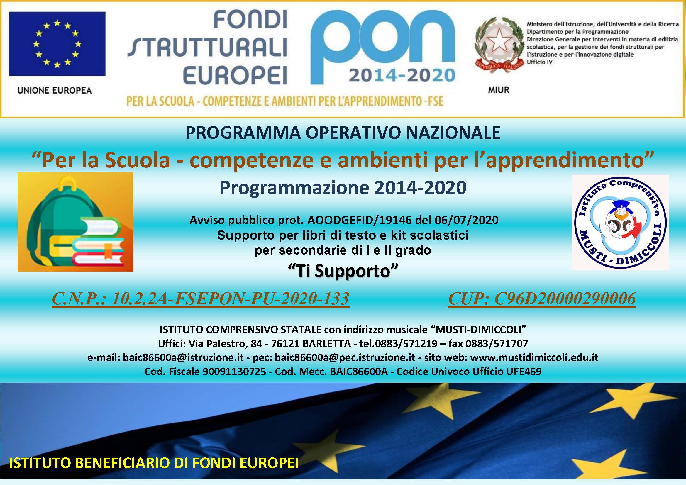 targa ti supporto