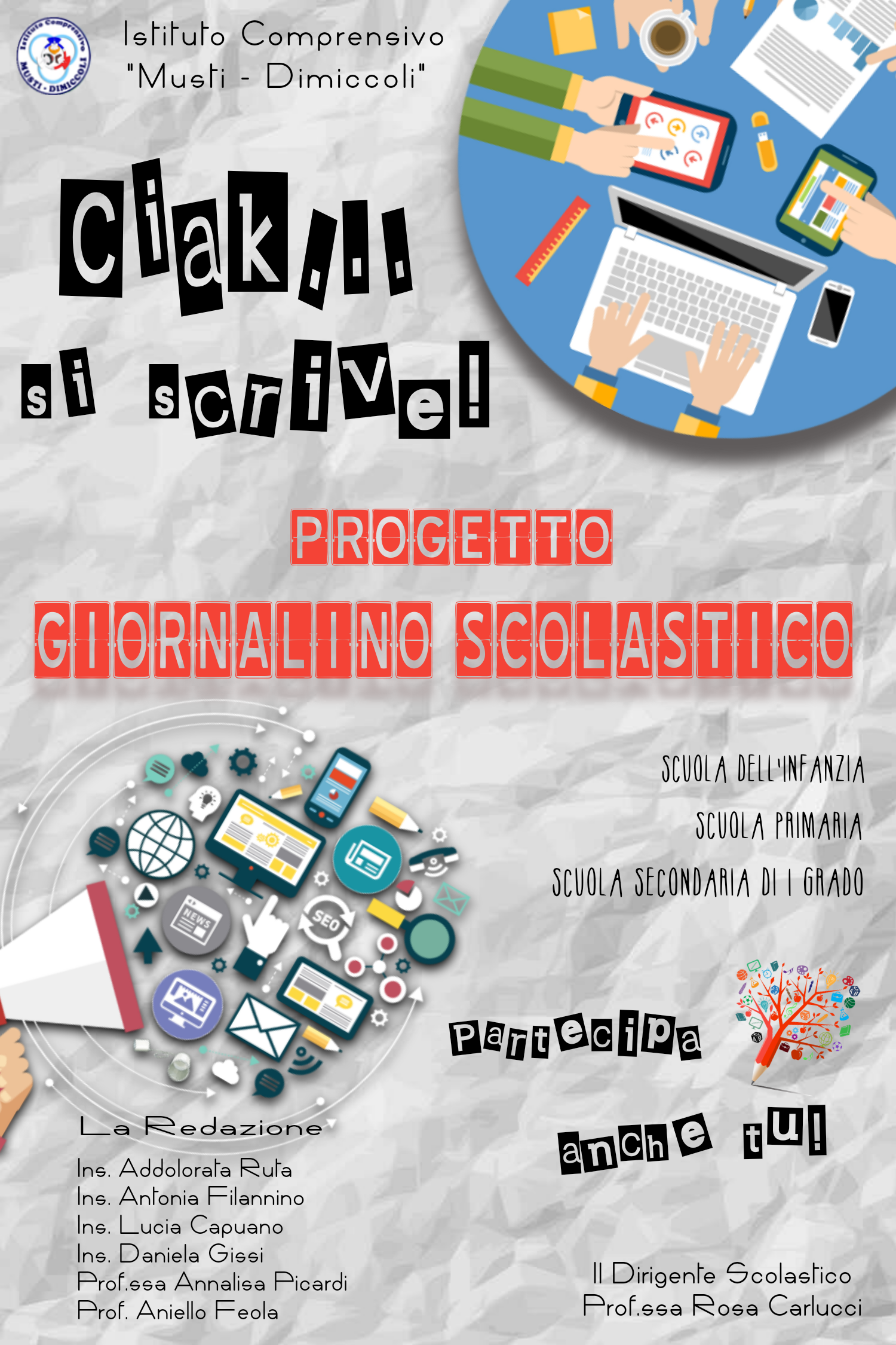 Locandina Ciak si scrive