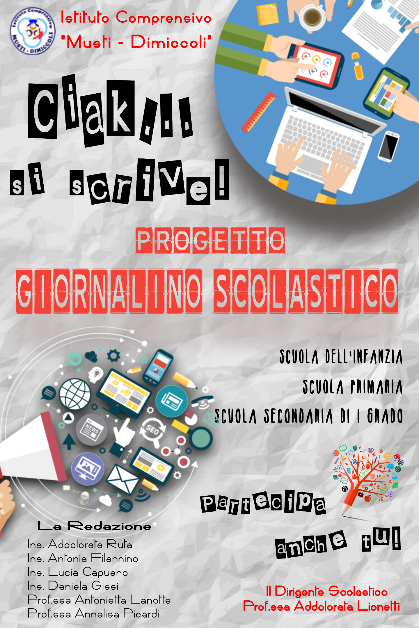Locandina Ciak si scrive