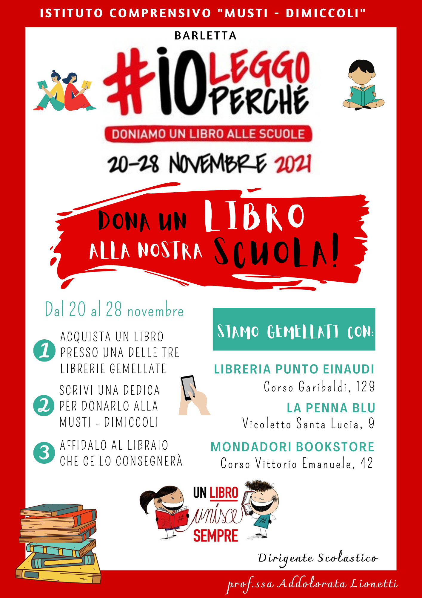 Locandina Io leggo perchè