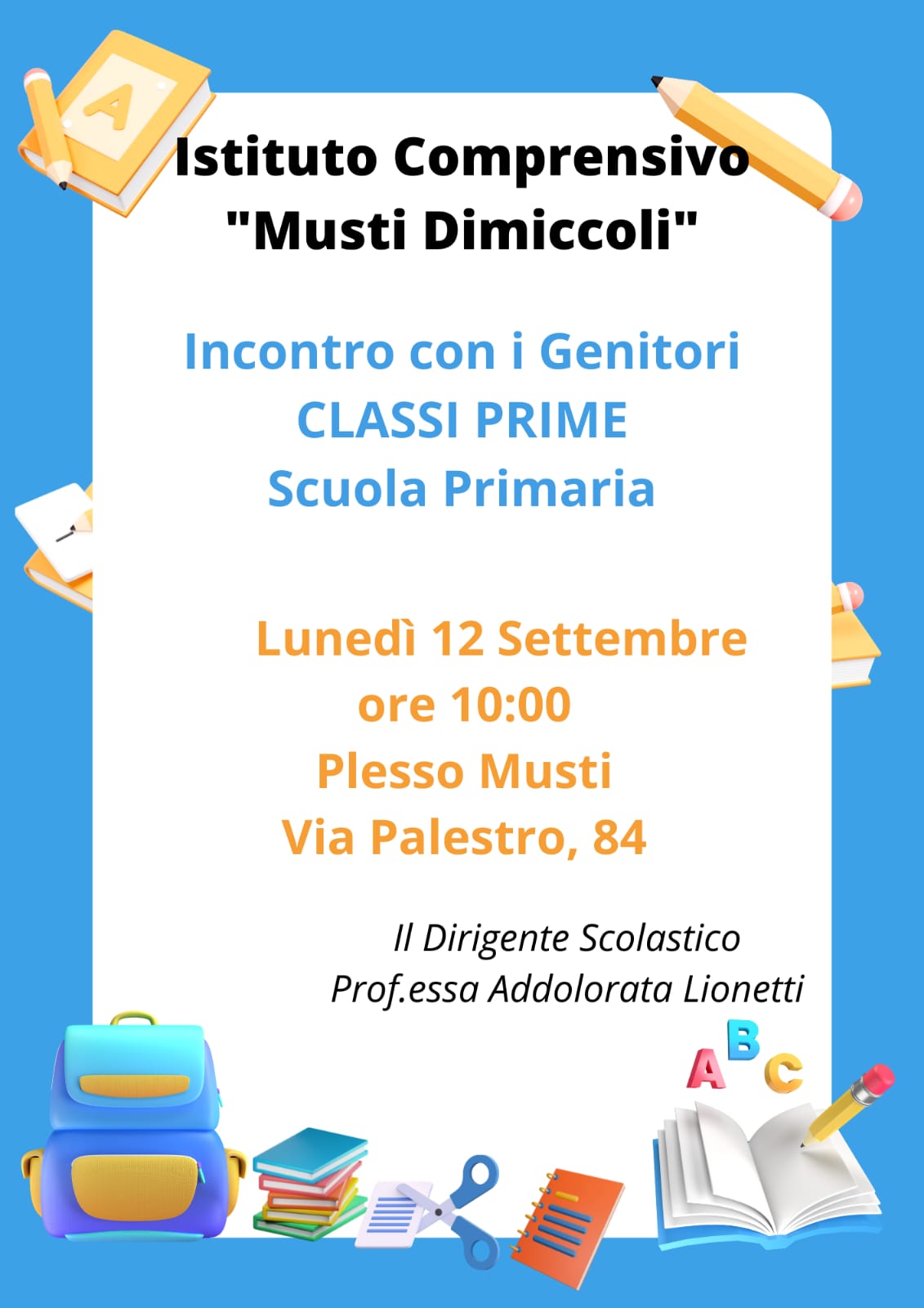 accoglienza genitori prime primaria