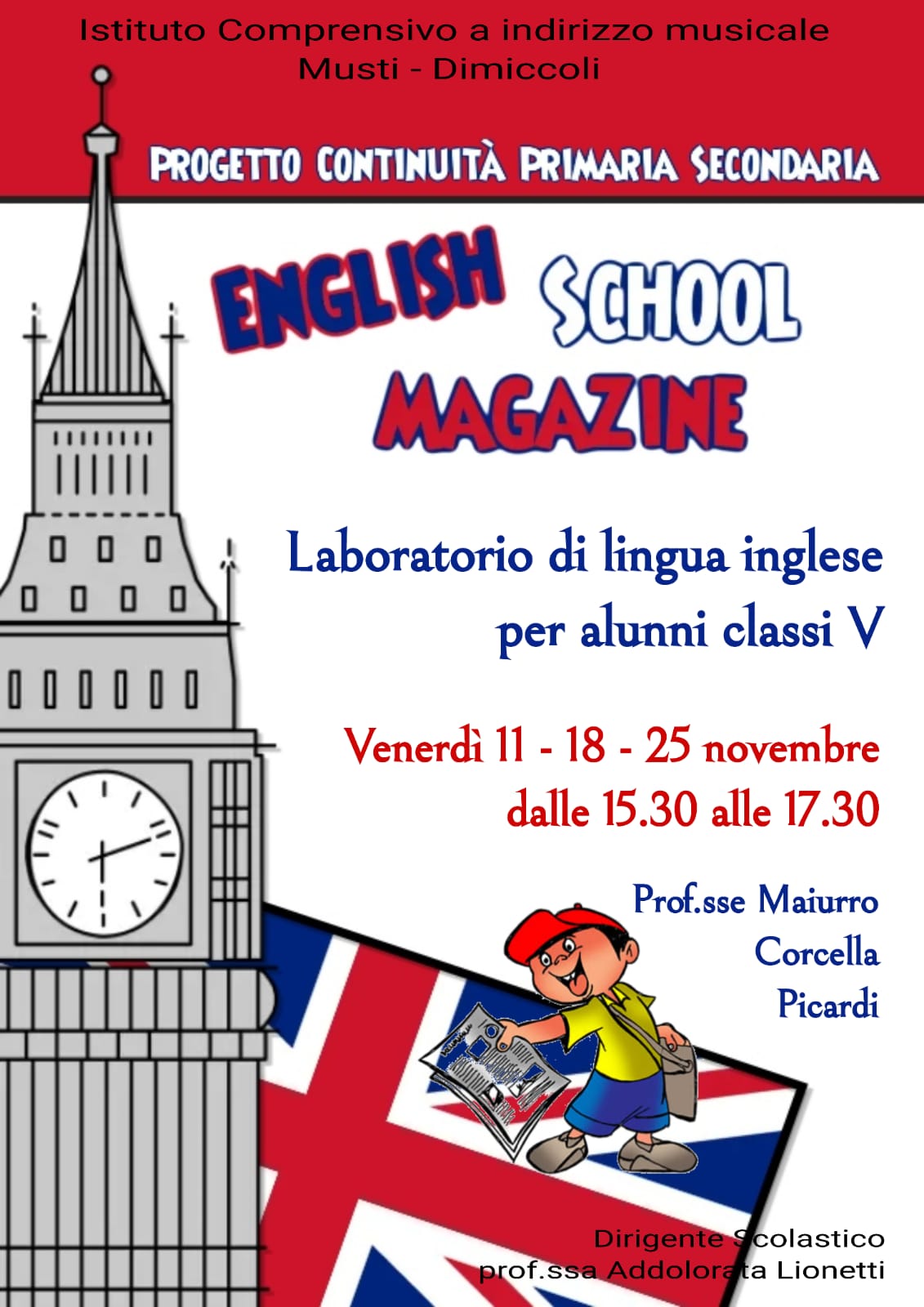 inglese alunni