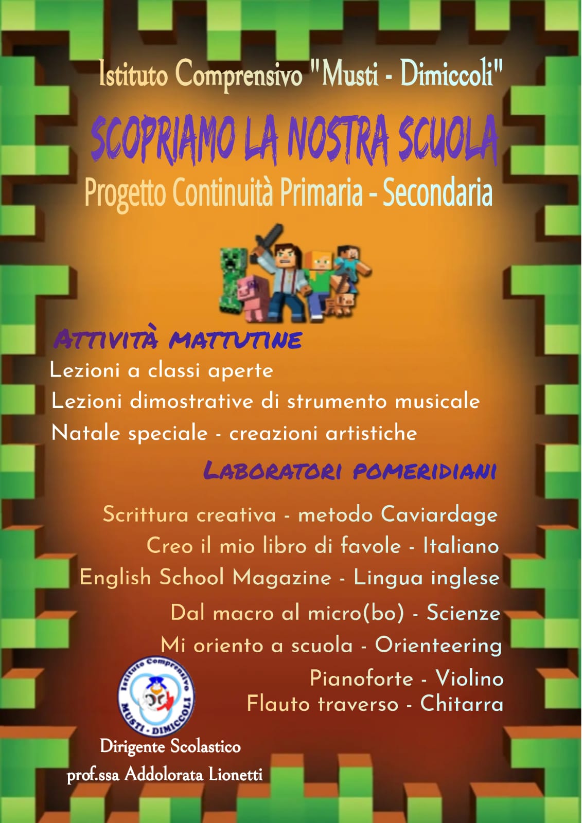 laboratorio fronte