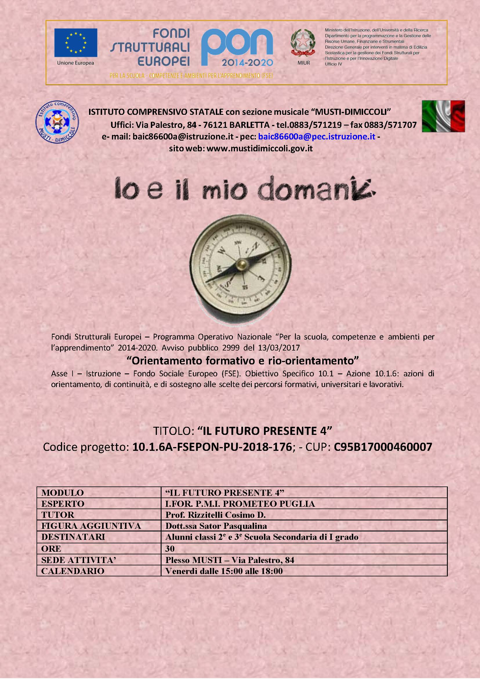 LOCANDINA ORIENTAMENTO MODULO 4