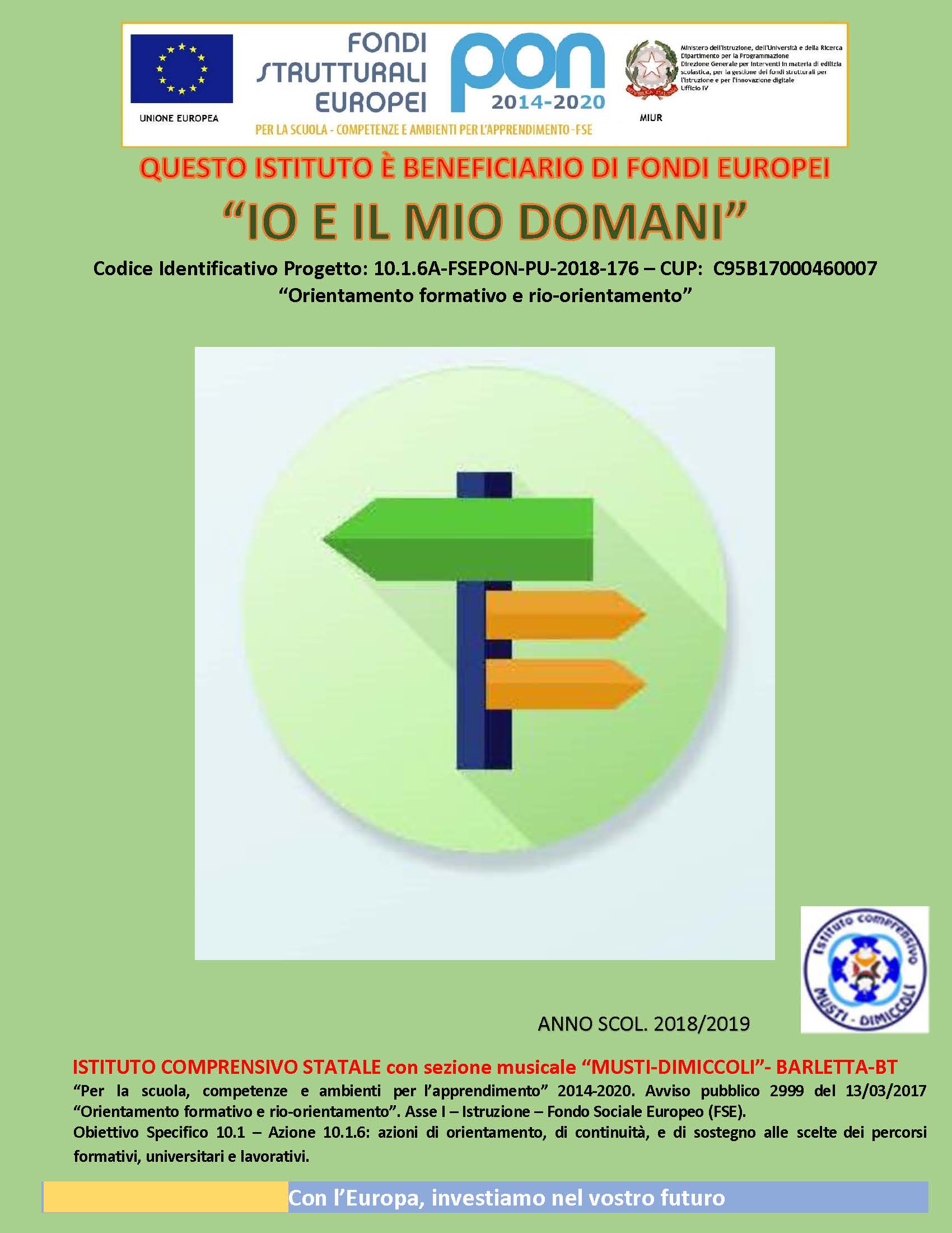 targa ORIENTAMENTO