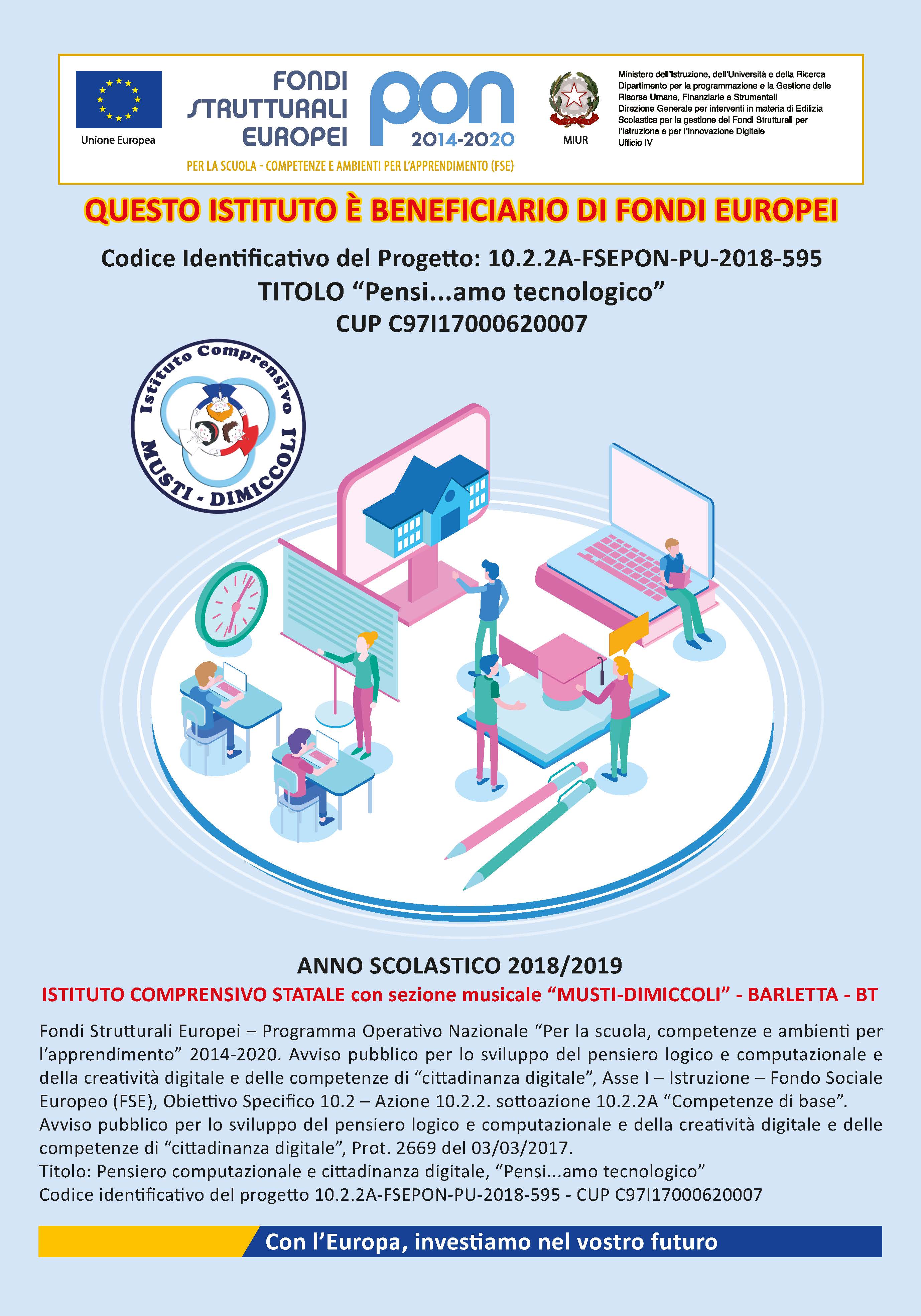PENSIAMO TECNOLOGICO targa 2
