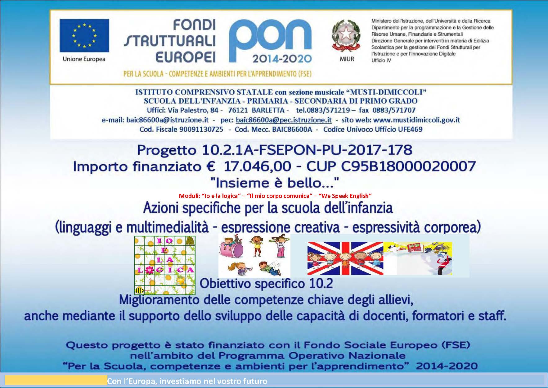 1 locandina generale pon competenze infanzia