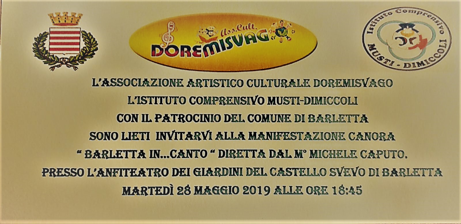 coro 28 maggio