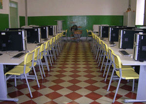Laboratorio multimediale ex aula magna