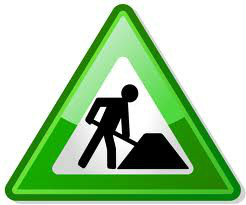 Logo pagina in costruzione