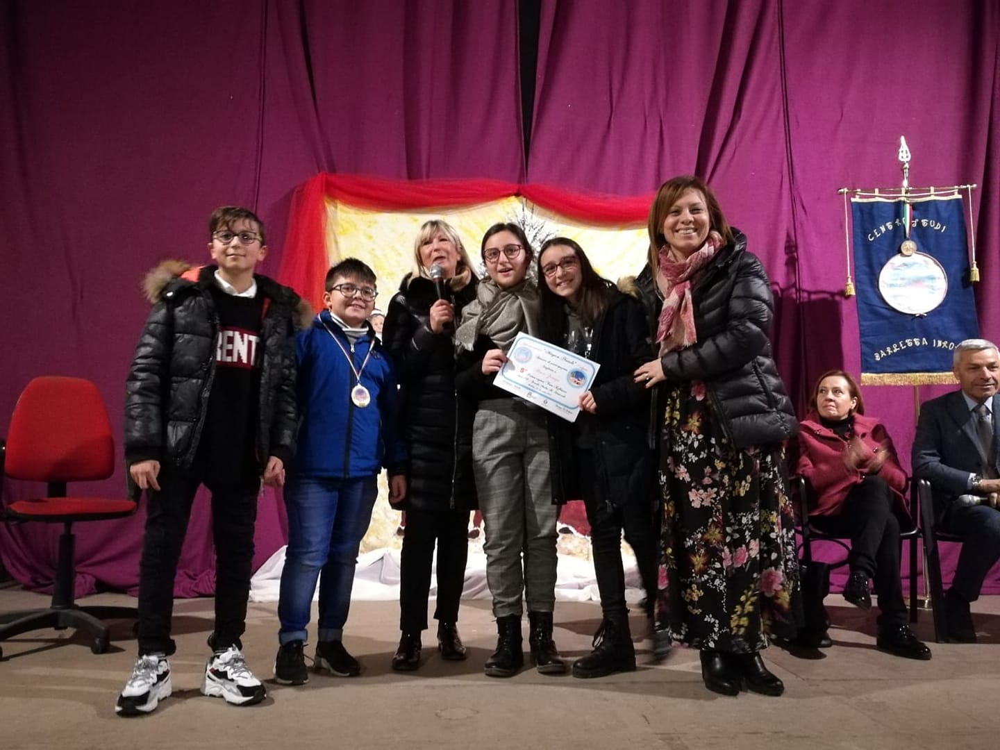 premiazione concorso Magico Natale 2018 