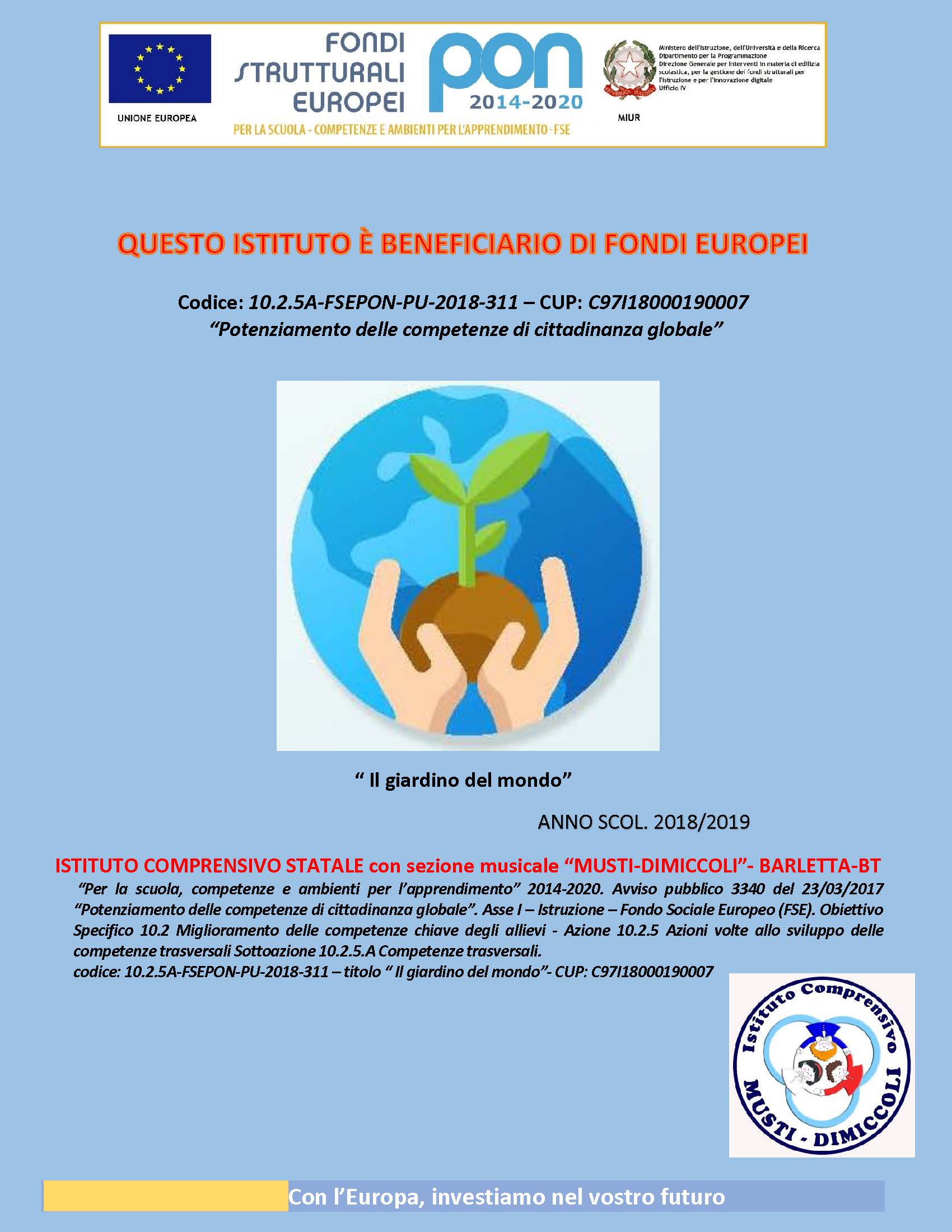 targa cittad globale